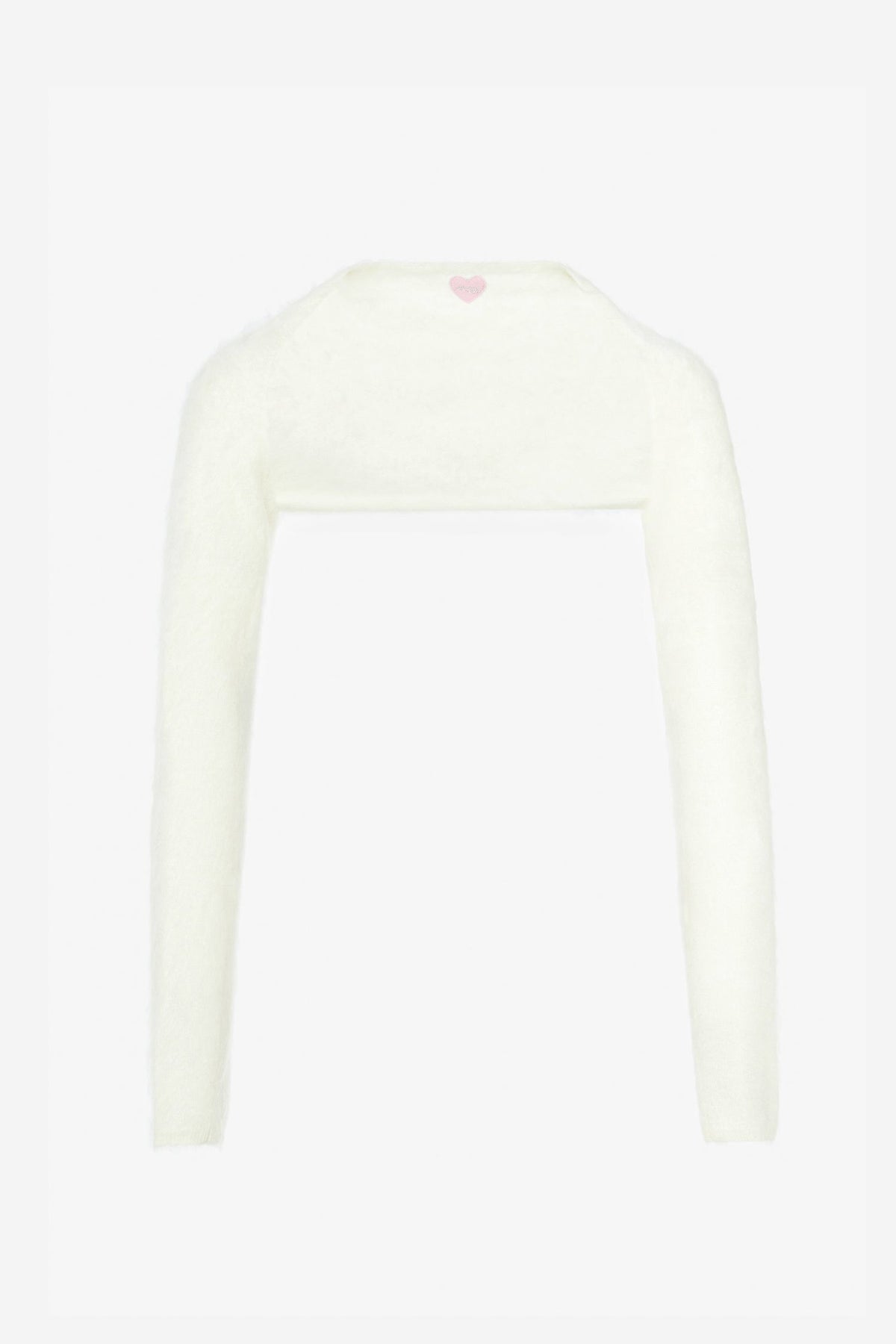 Hairy Cashmere Sleeves - Milk