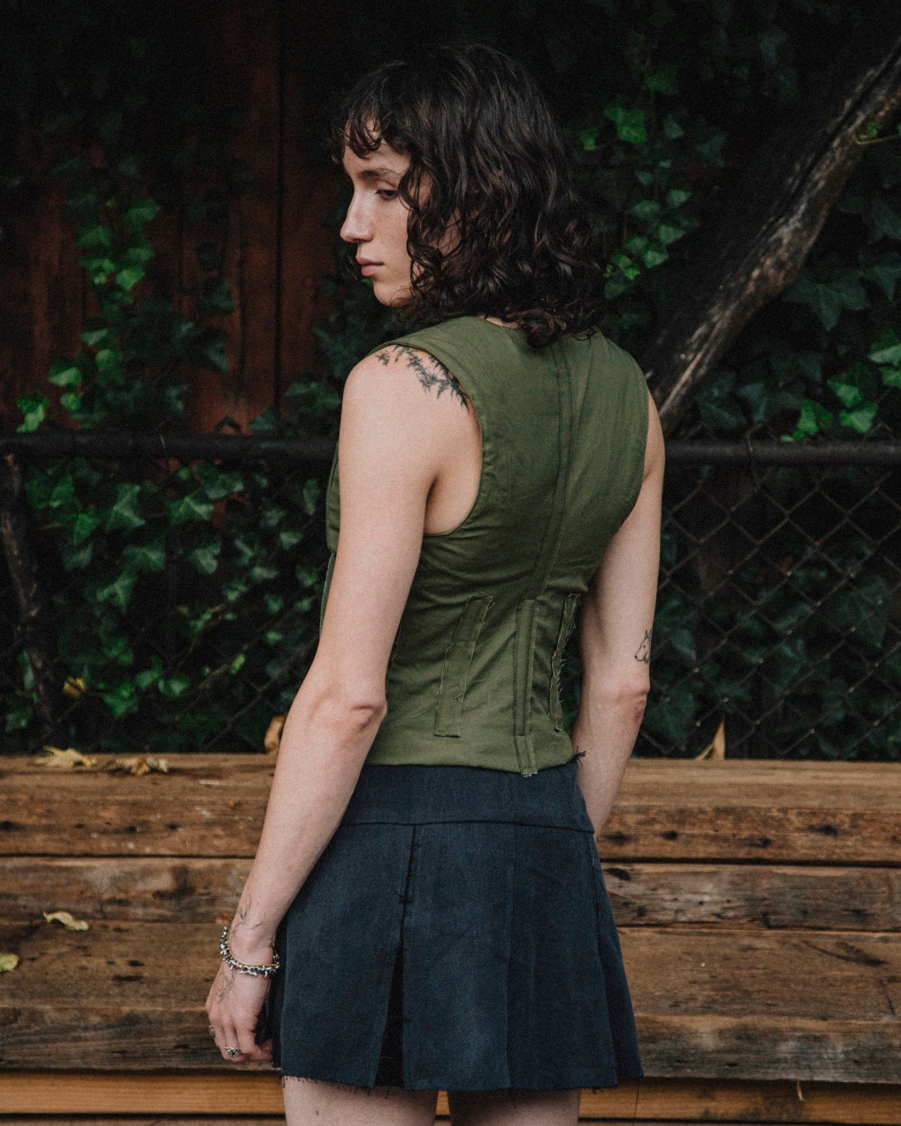 THE MINI PLEAT SKIRT