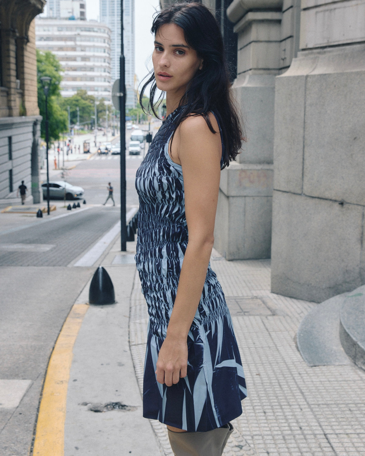 BROMO sublimated dress