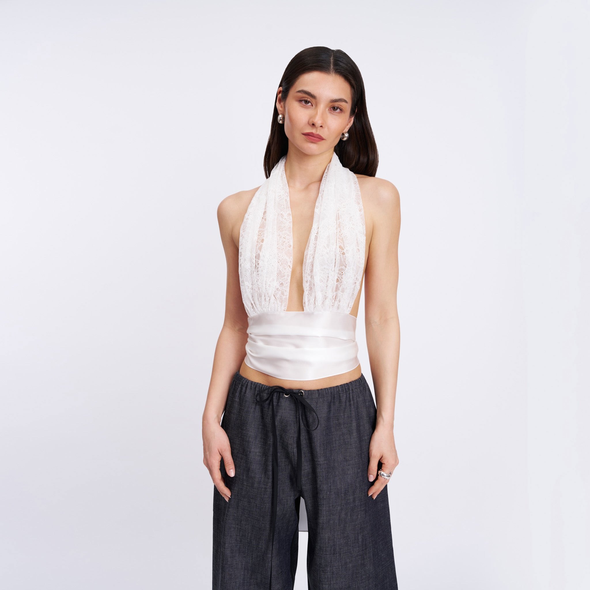 Muse top in White
