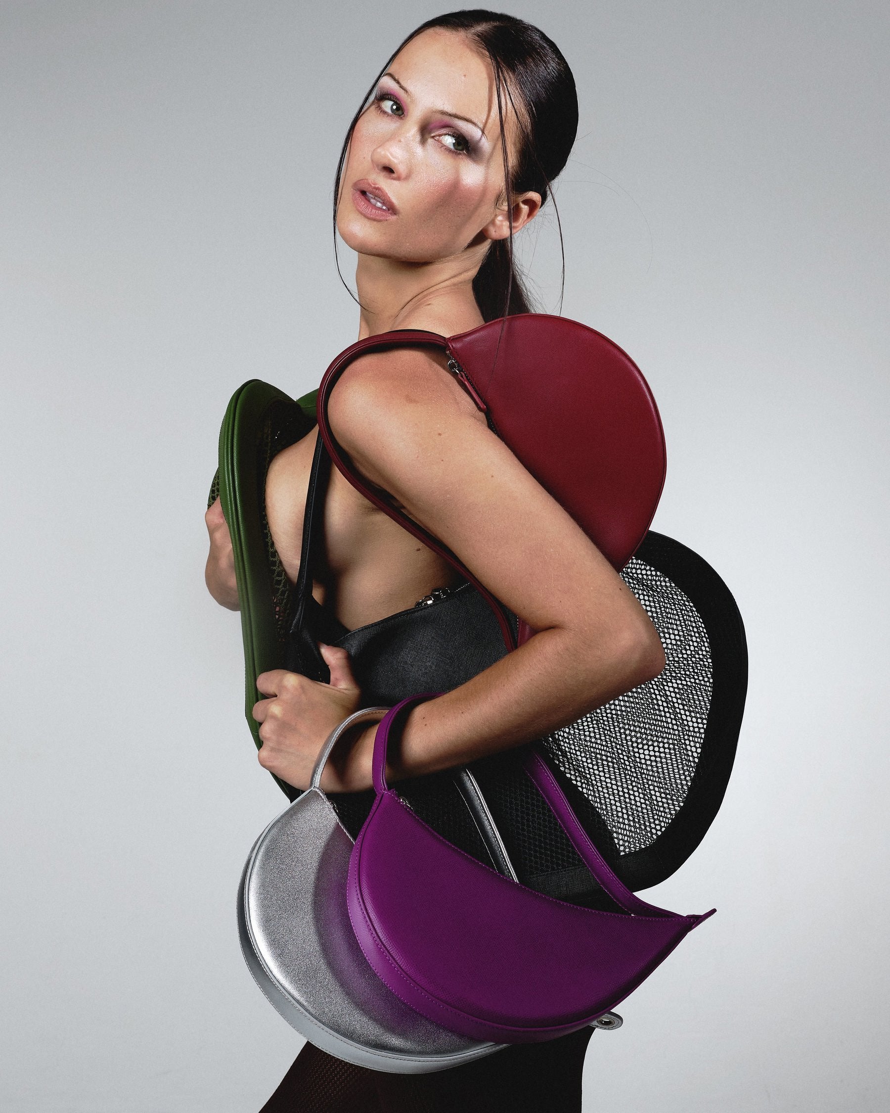 SumSum Leather Bag - Wine