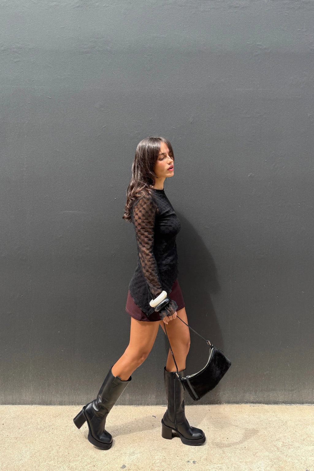 Chubut Black Leather