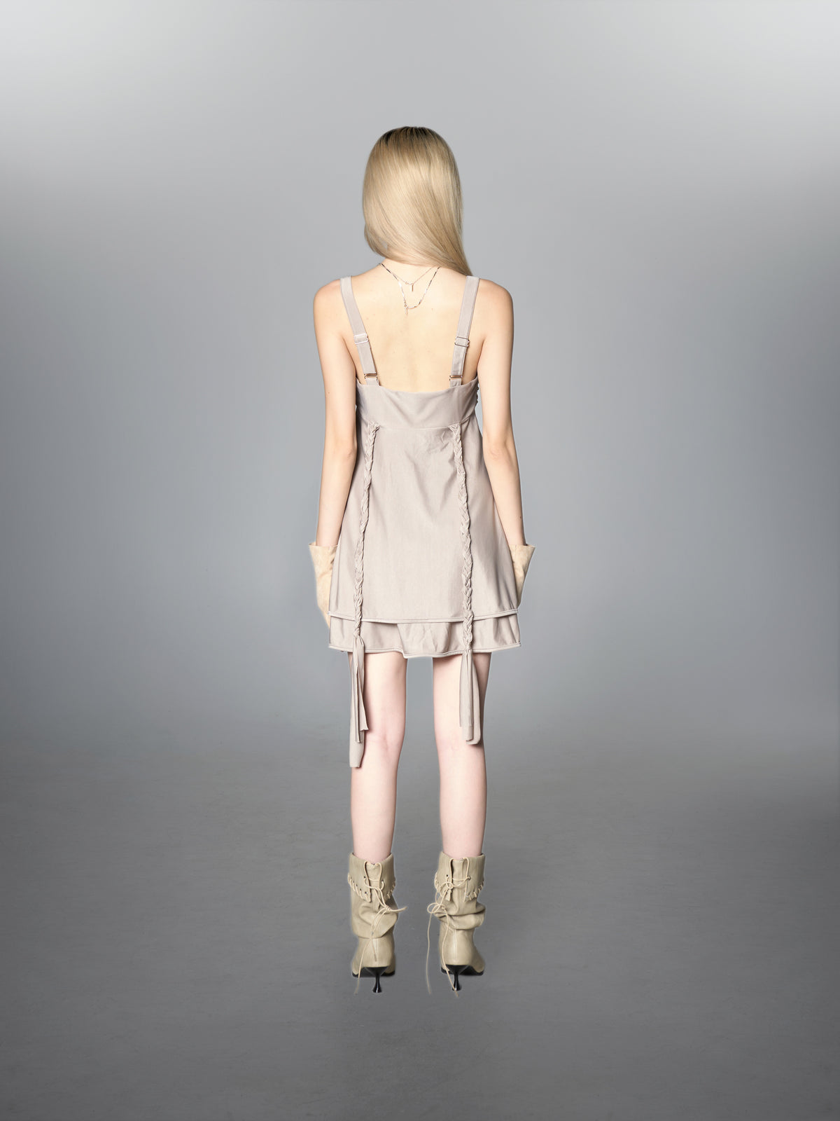 Oracle Dress in Taupe