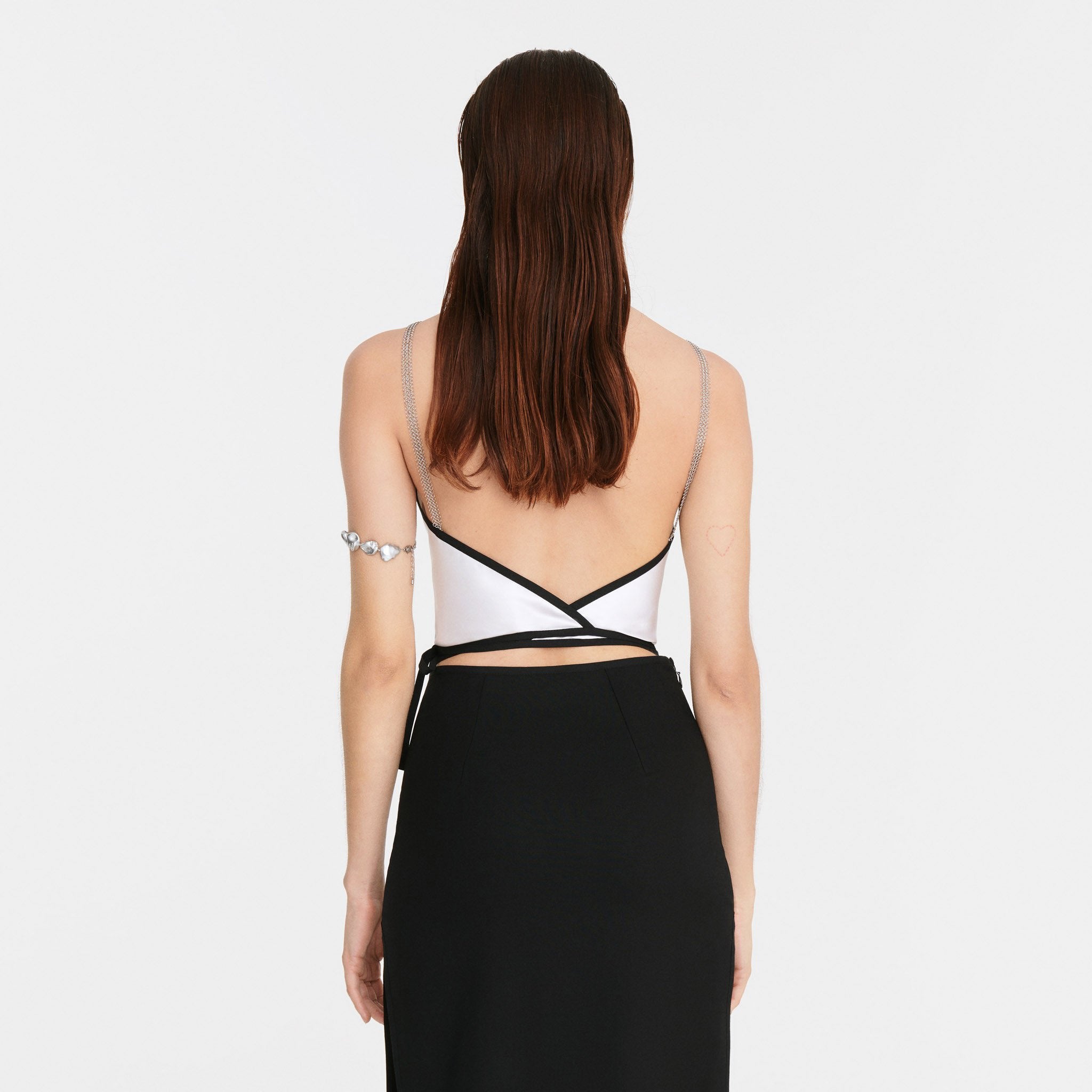 Goddess Top in White