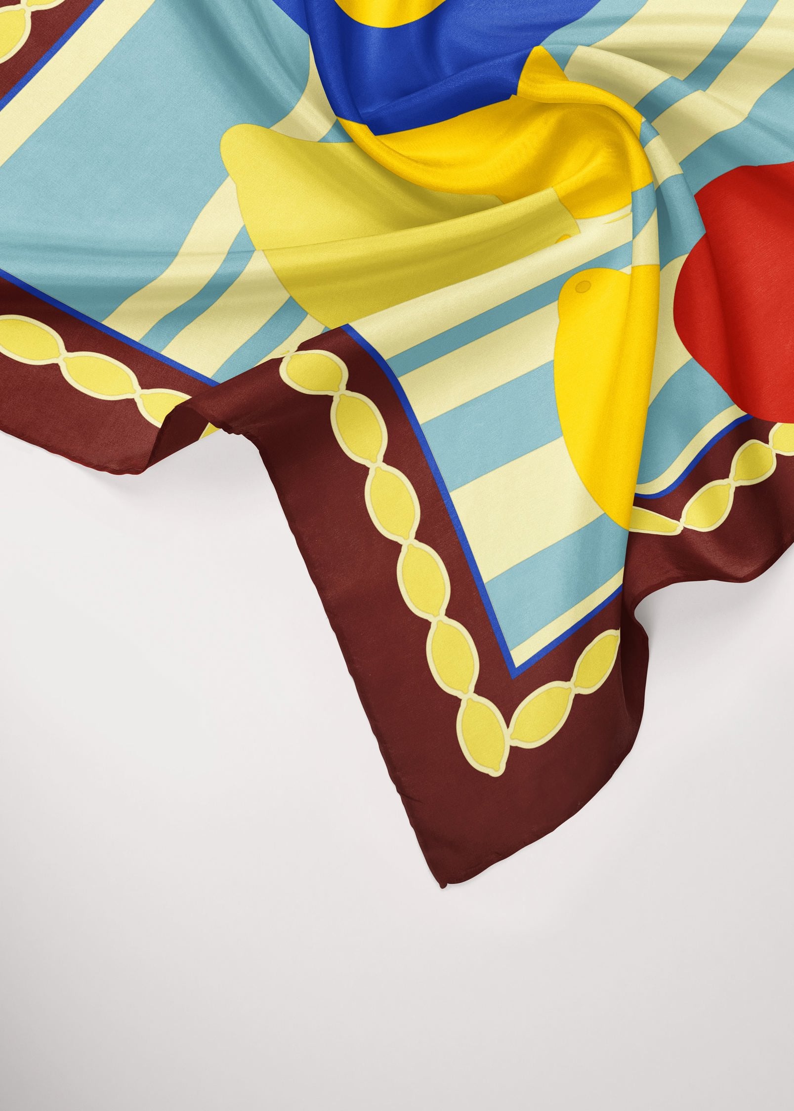 Bandana Silk Scarf 'Deli Chic'