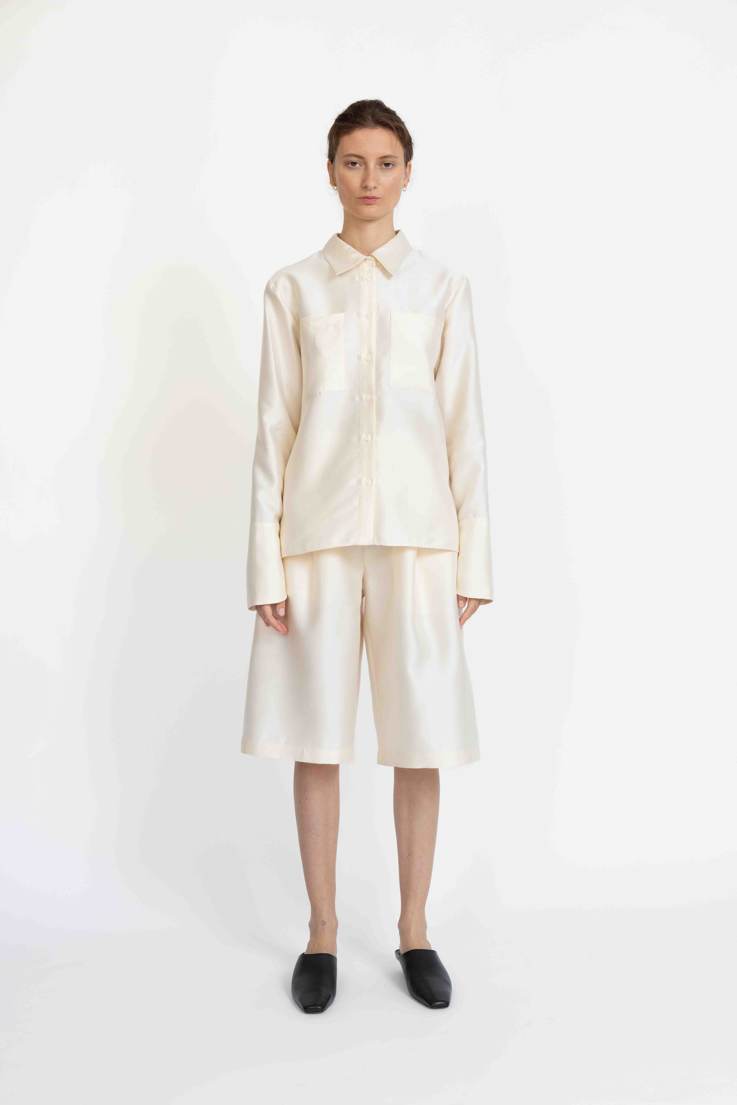 UNIFORM SHIRT IN STARLIGHT WHITE