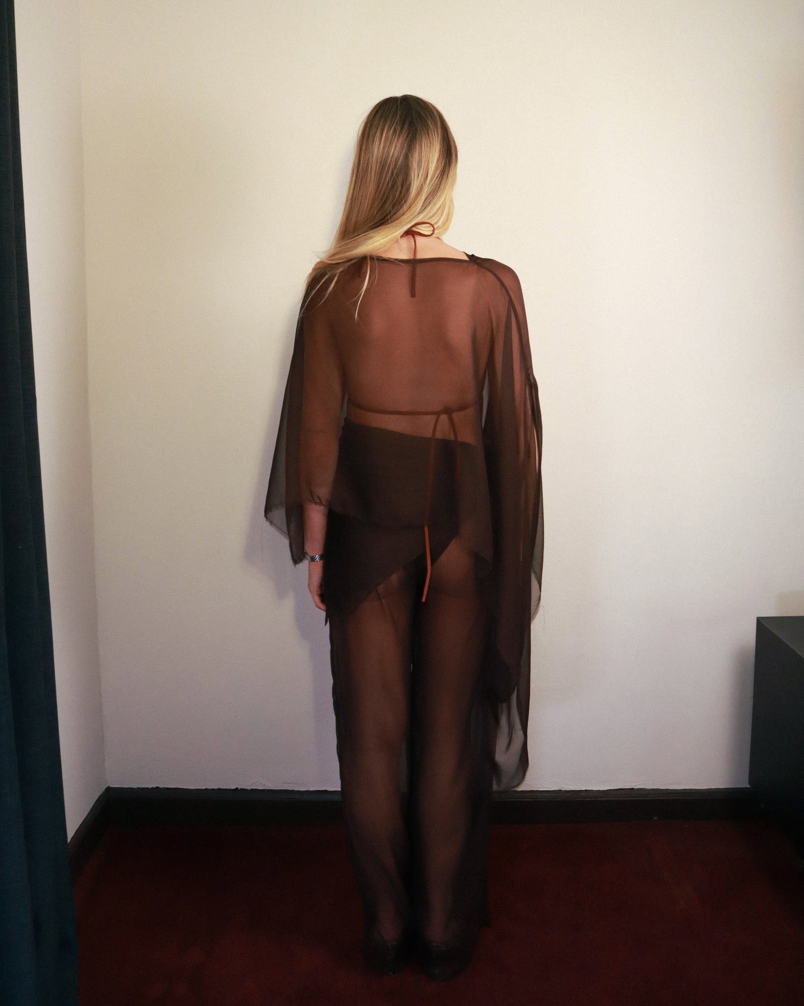 Pre-Order Hadley Poncho in Toasted Coconut