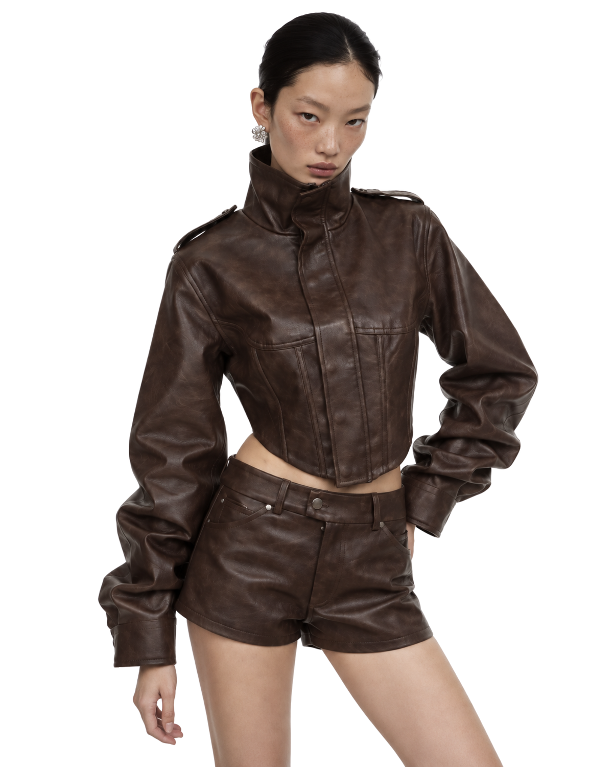 Romy Brown Shorts