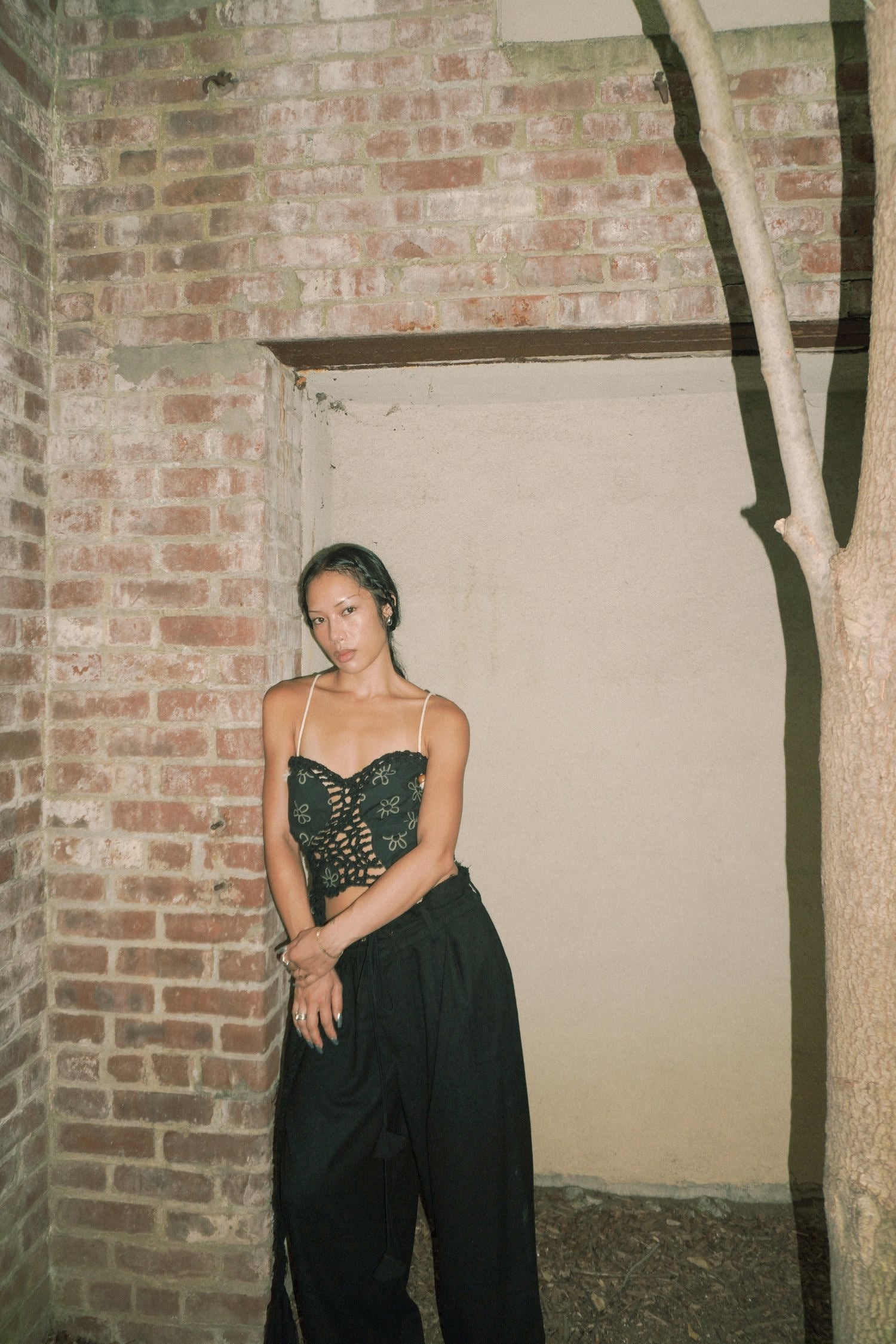 CROCHET DAISY BLOOMING TOP