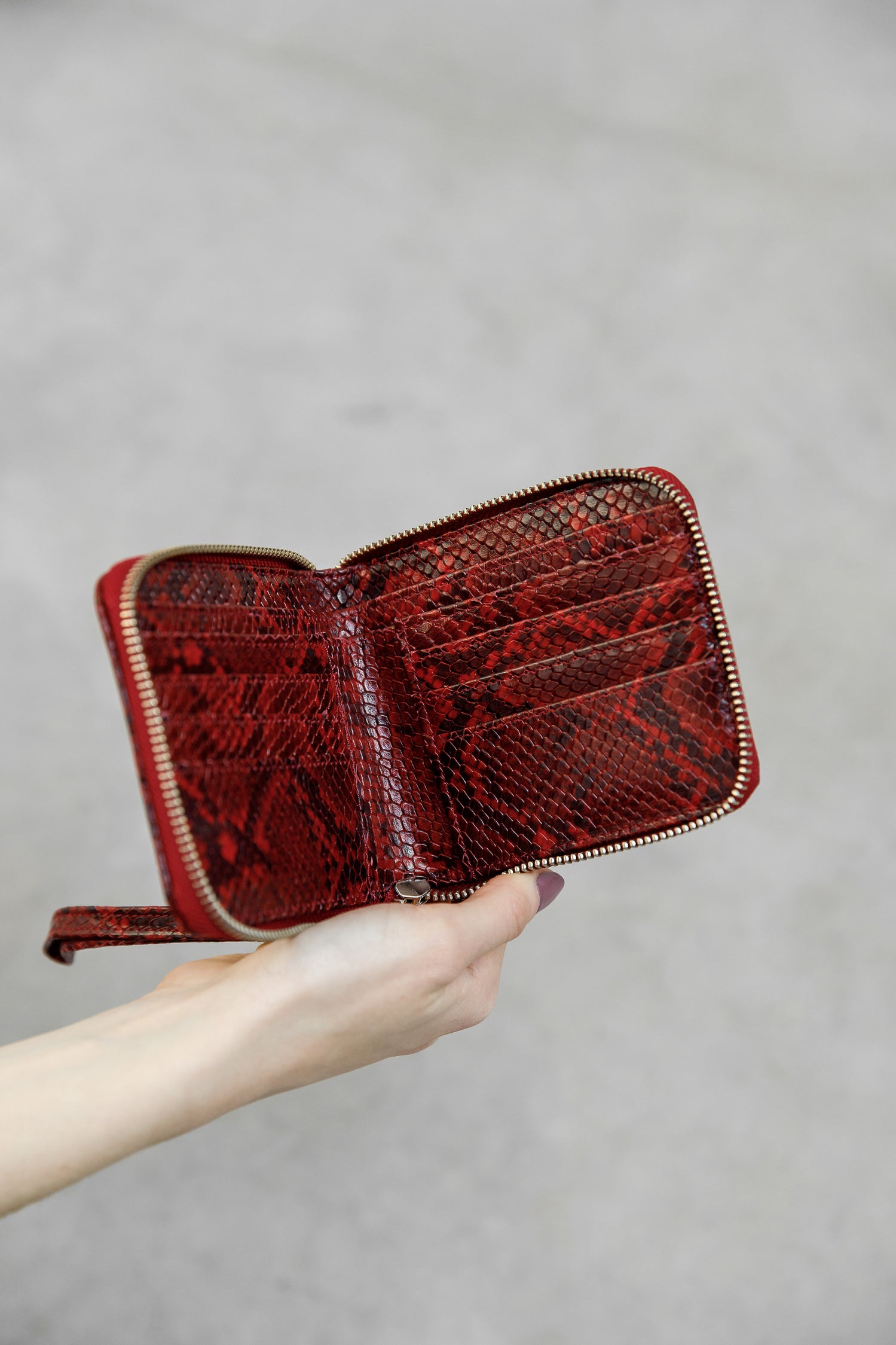 Milan Wallet Red