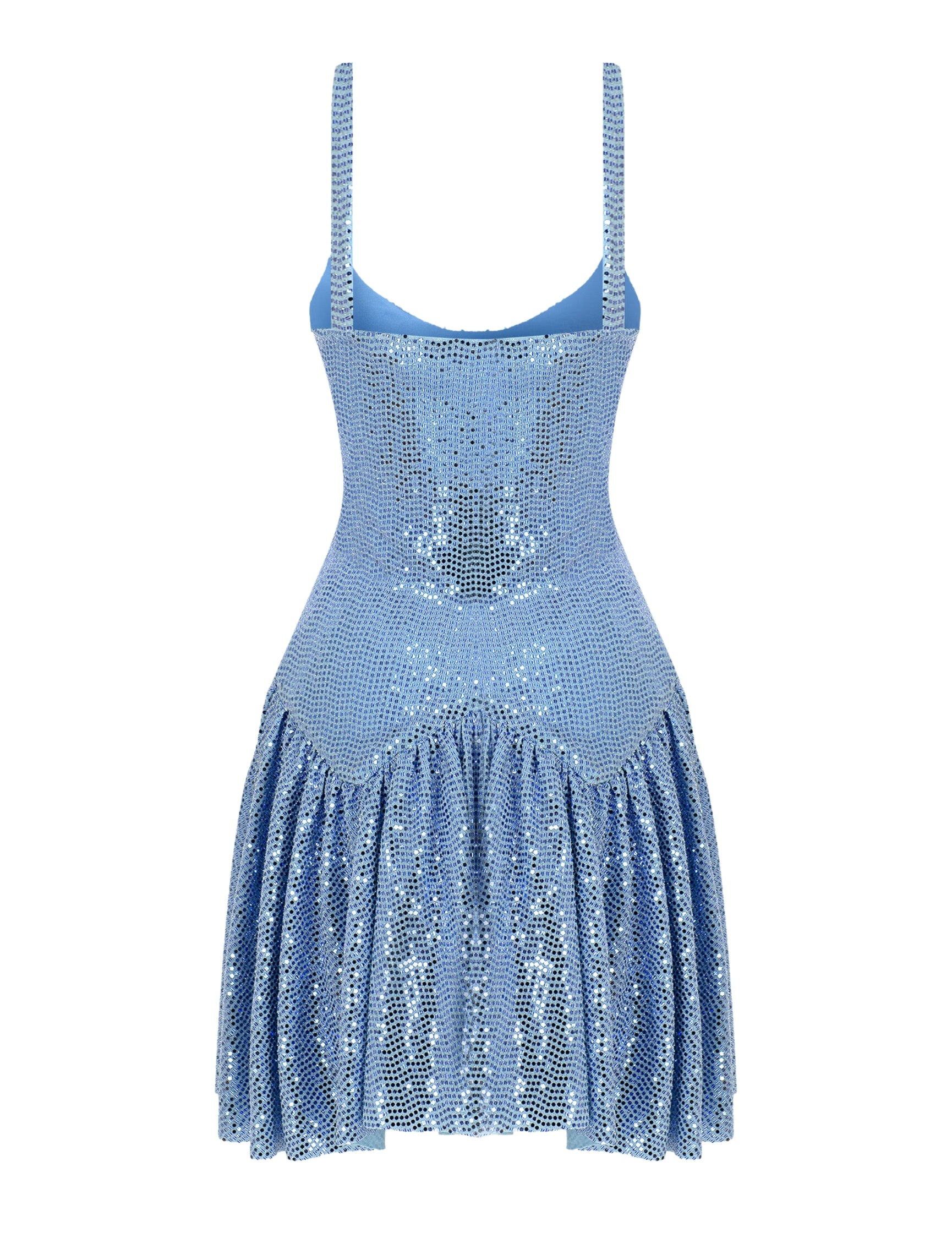 Baby Blue Starlight Mini Dress