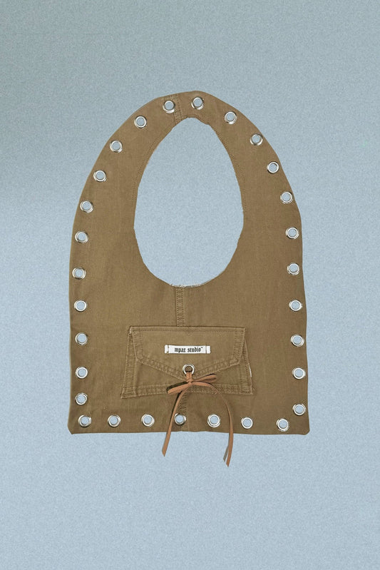 Recycled Denim Studded Bag