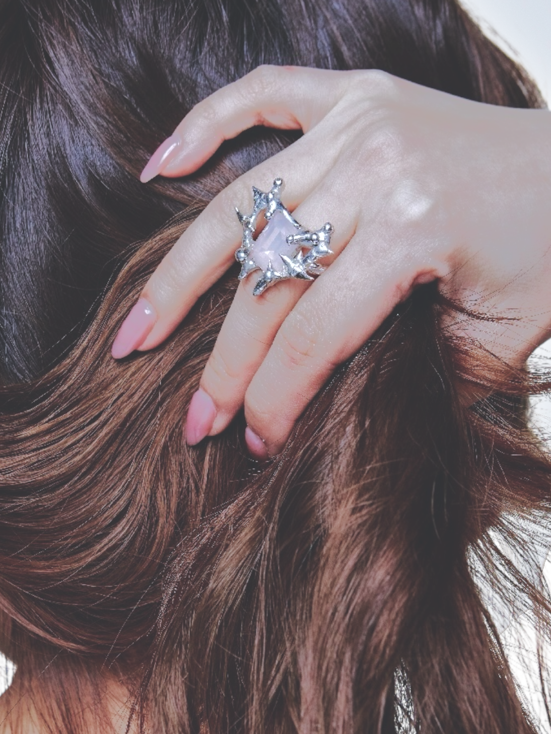 Shooting Stars Adjustable Ring X