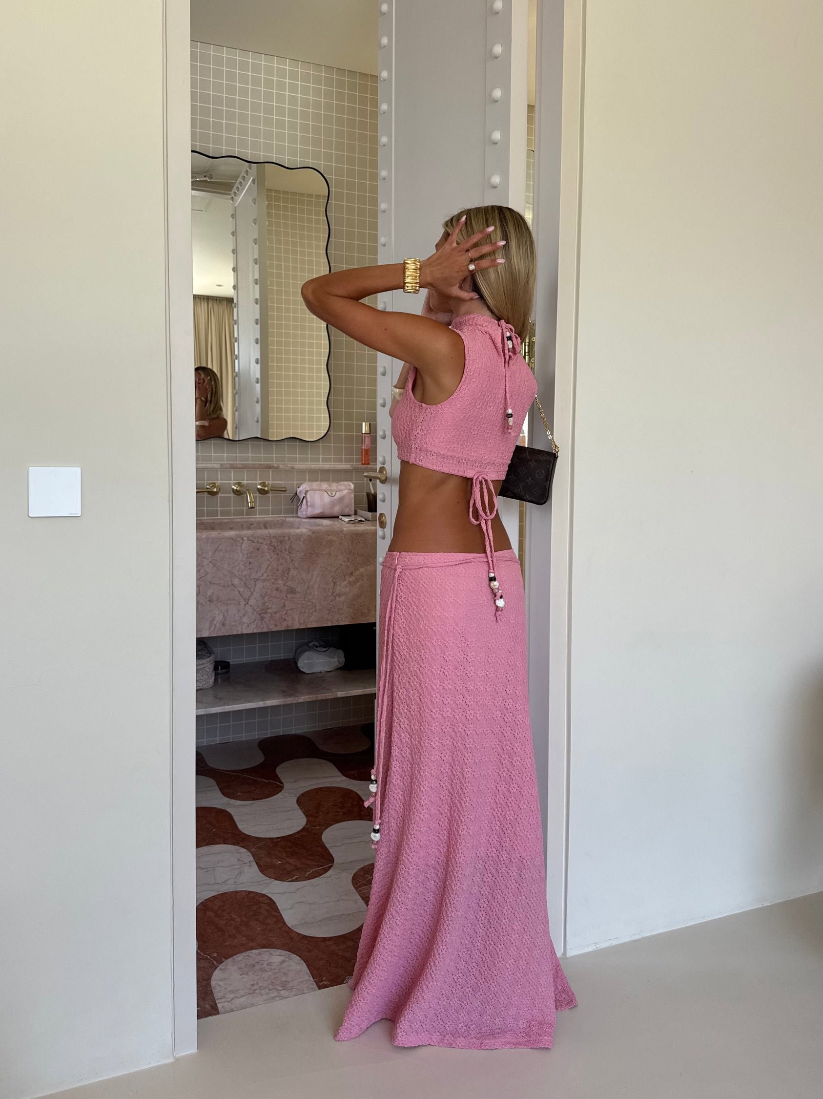 MURANO SKIRT PINK