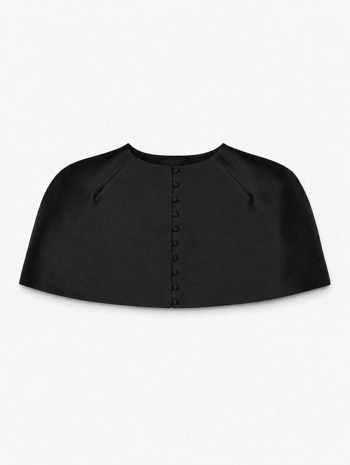 Shell Cape in Black