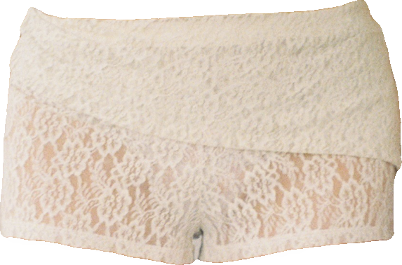 Thalia Shorts in Sandstone Lace
