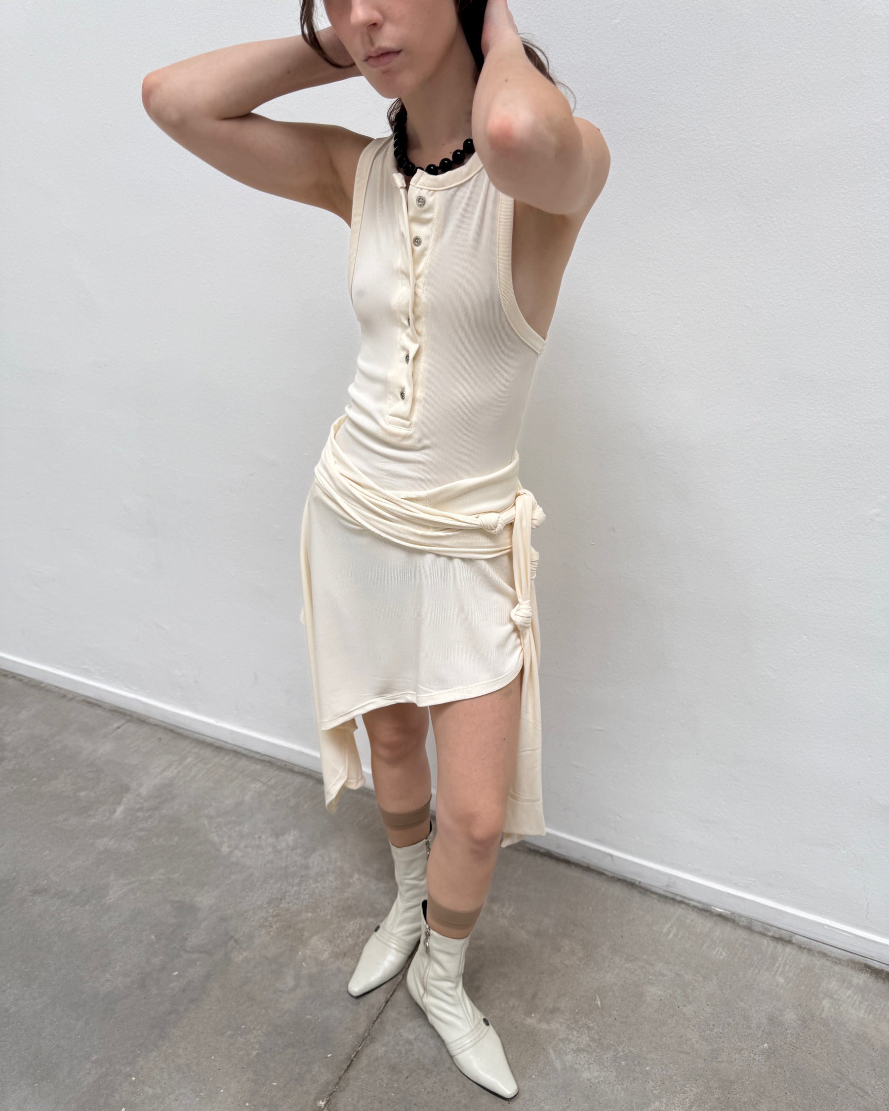 GADOLINIO butter yellow skirt