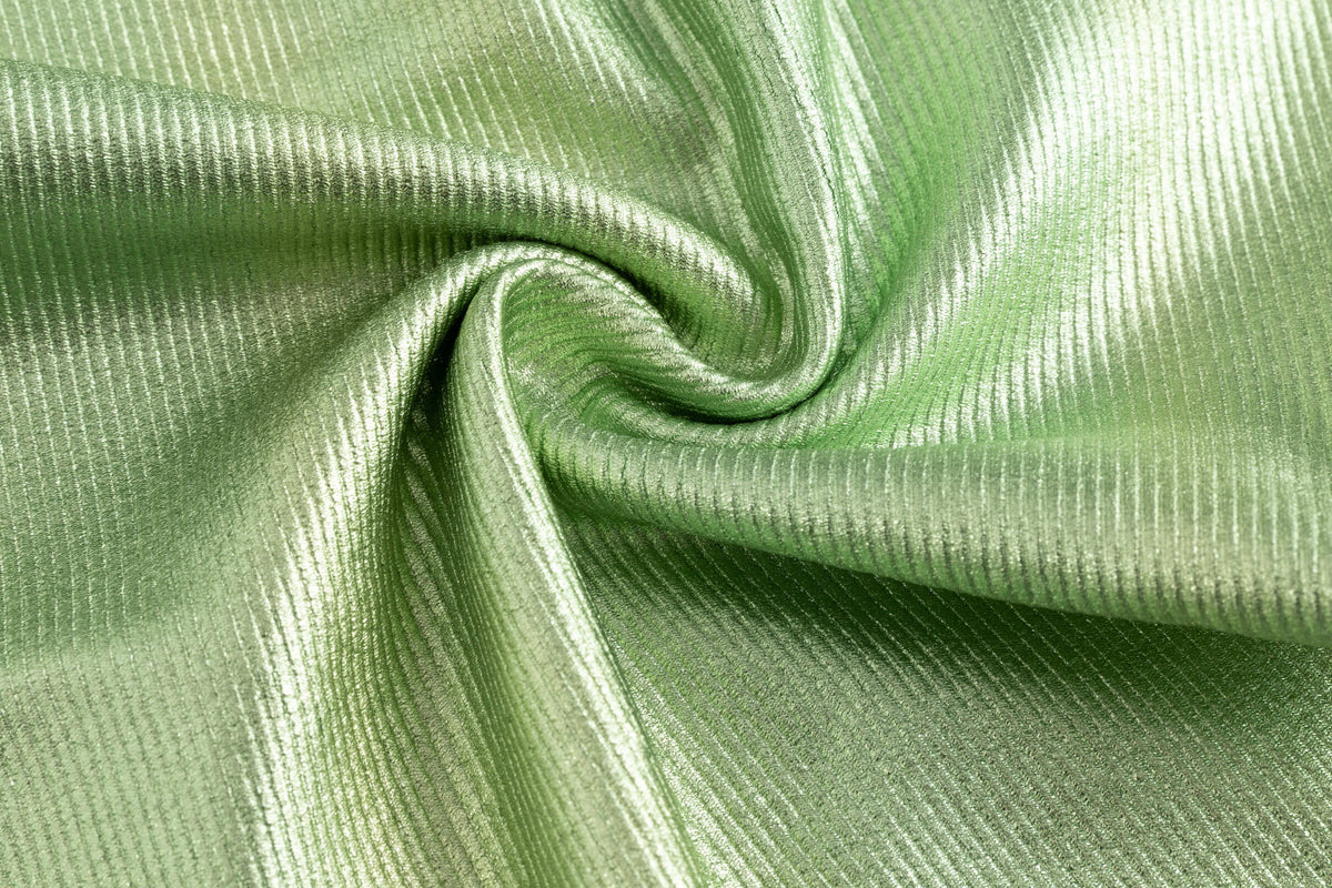 Ribbed Knit Tank Top with Bows Green