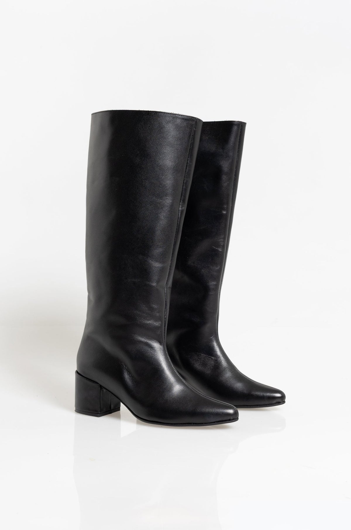 St Claire Boots Leather