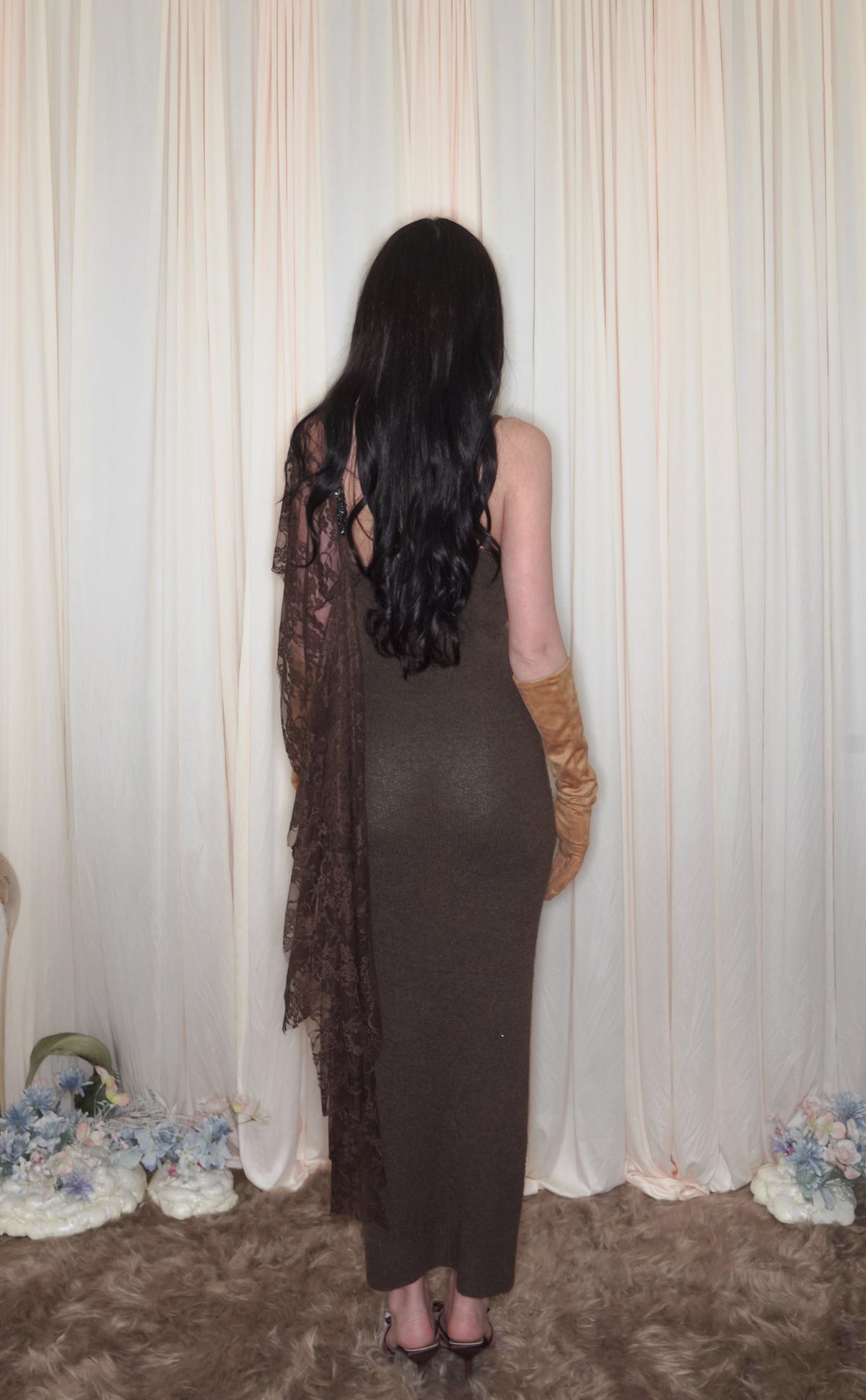 NEMESIS MIDI KNIT DRESS