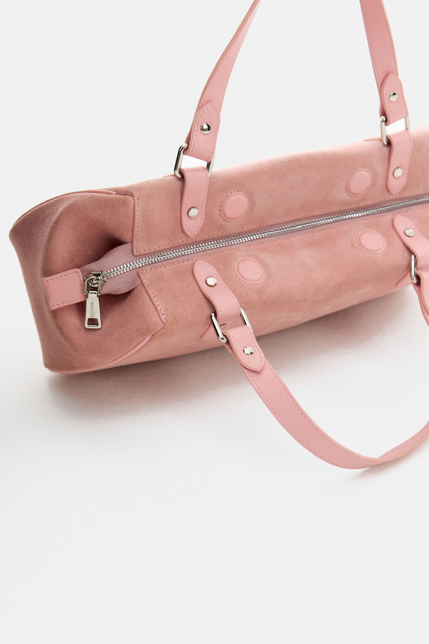 Suede pink Berlinesa bag