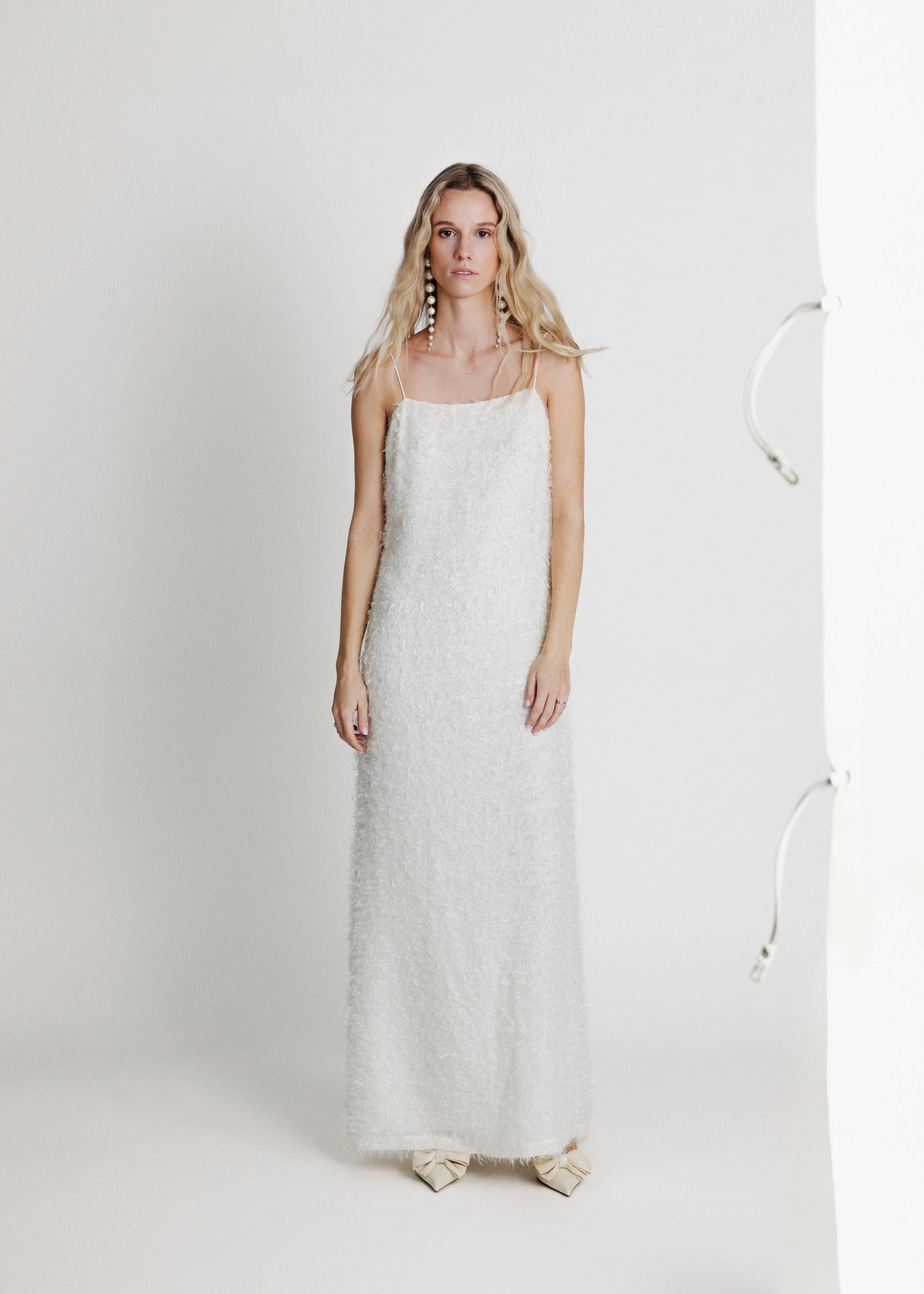 The Now Dress in Off White