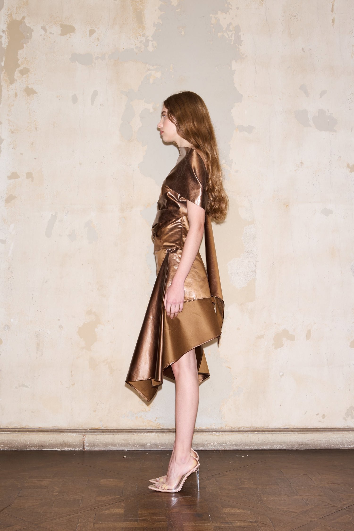 FINOCHIETTO SKIRT LIGHT BROWN