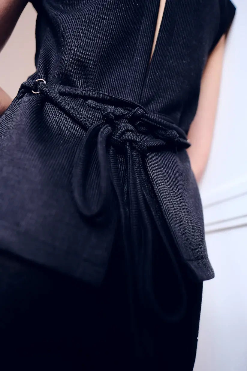 Knitted Apron