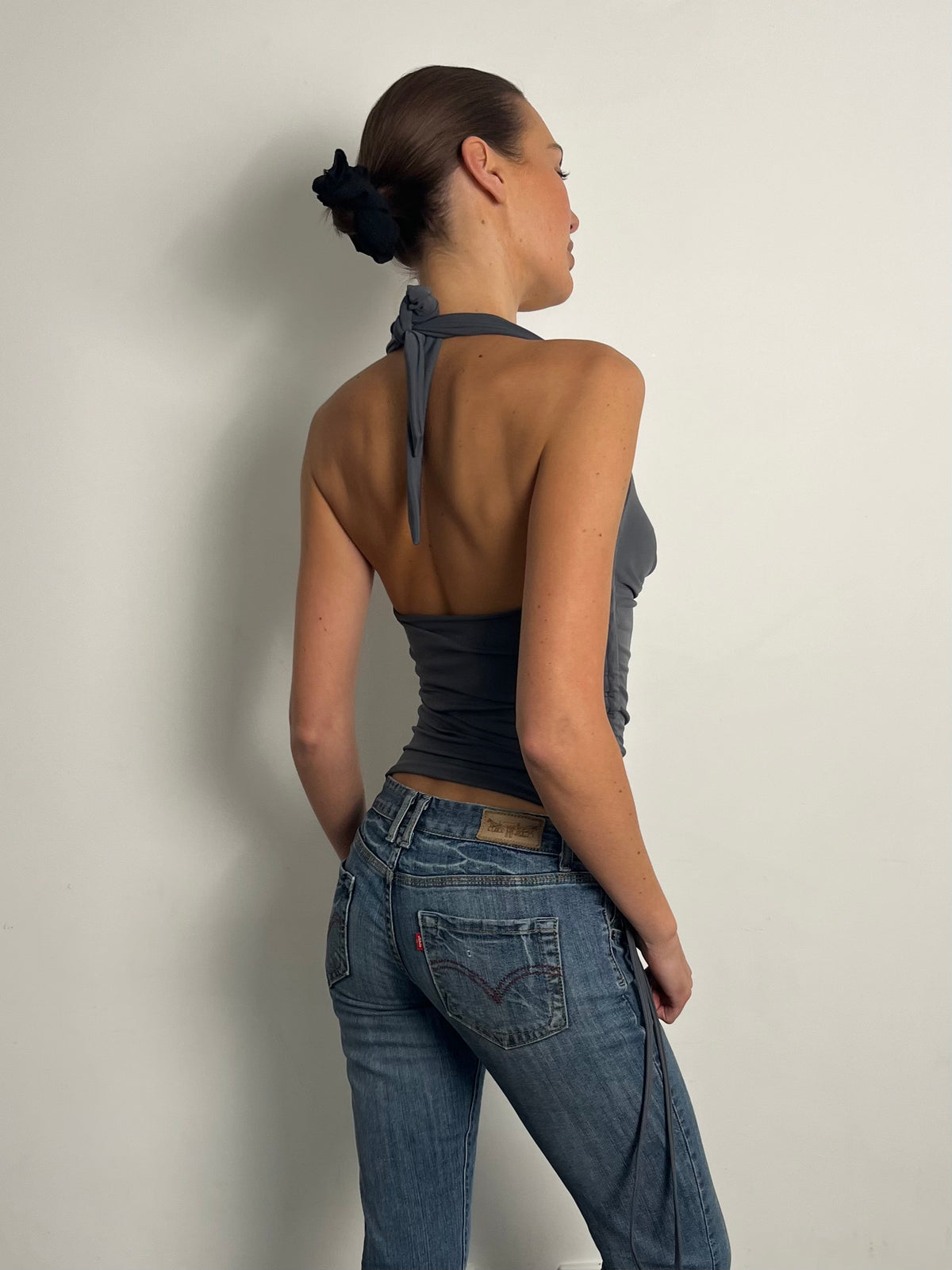 DARK GREY MULTIWAY TOP
