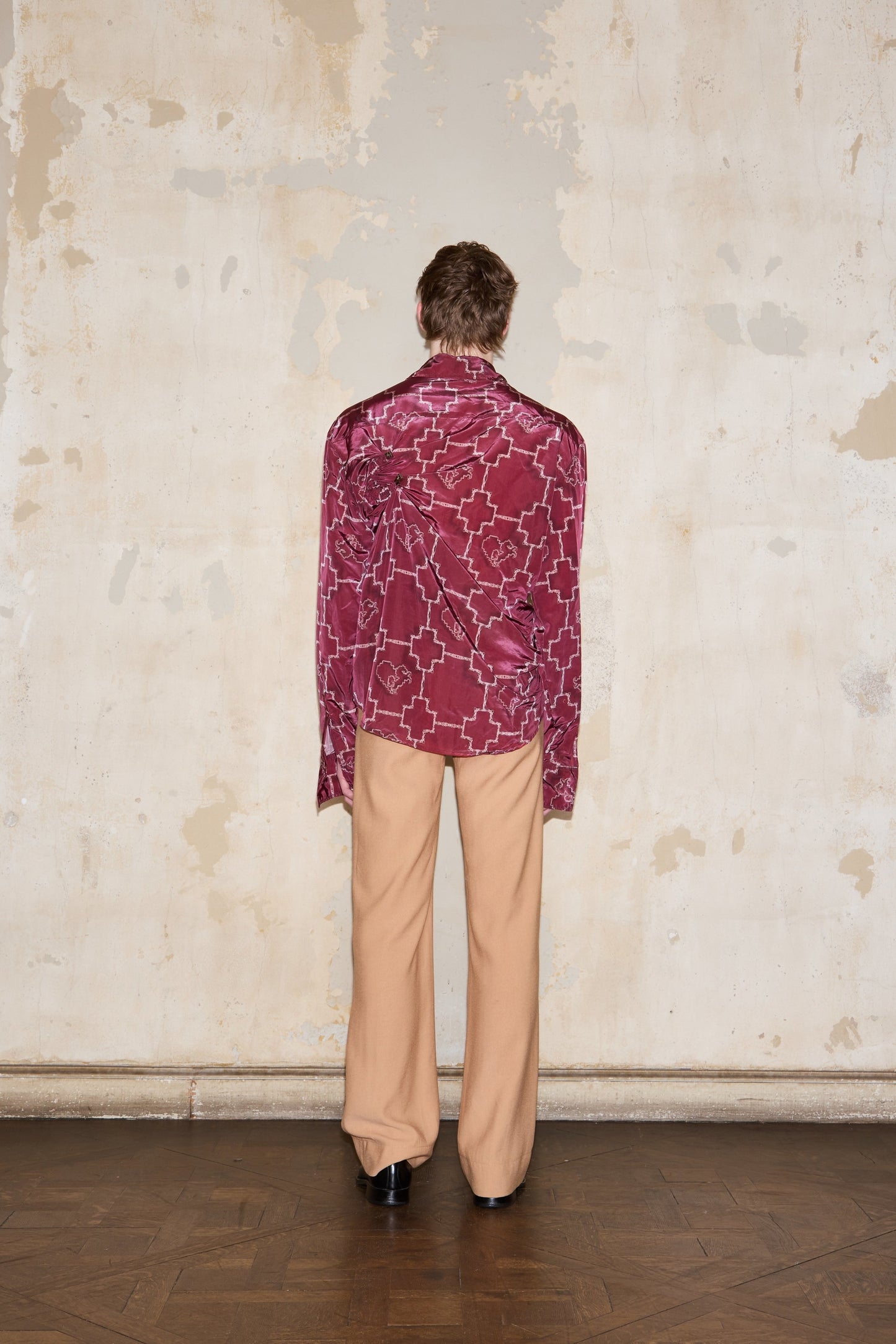 SARAVIA SHIRT PRINT RED