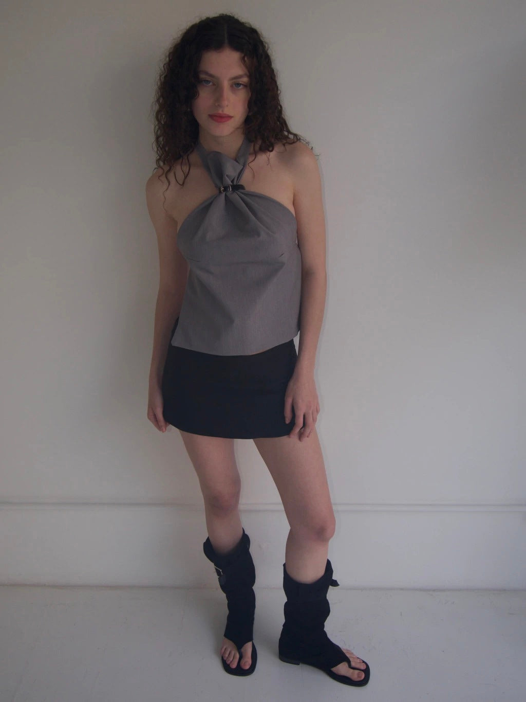 TAILORED BELT TOP