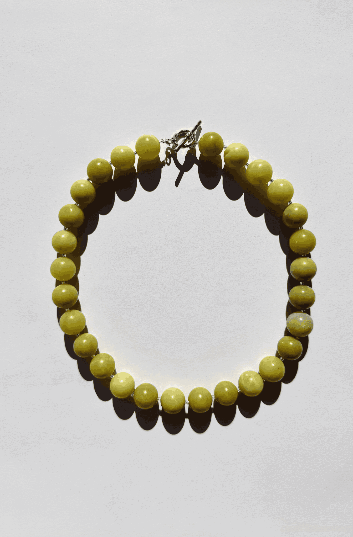 Green Natural Stones Necklace