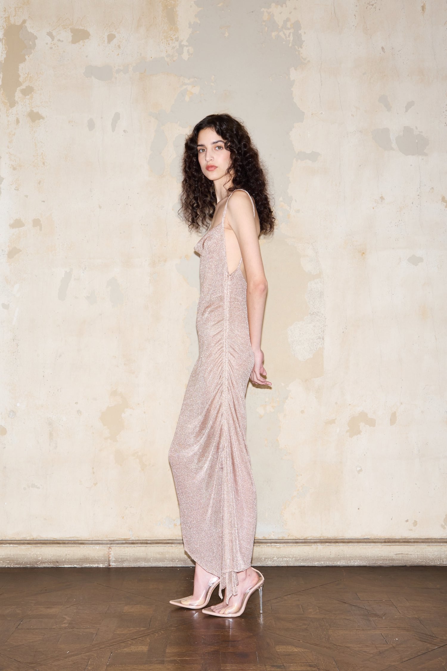 BABY DOLL DRESS GOLDEN