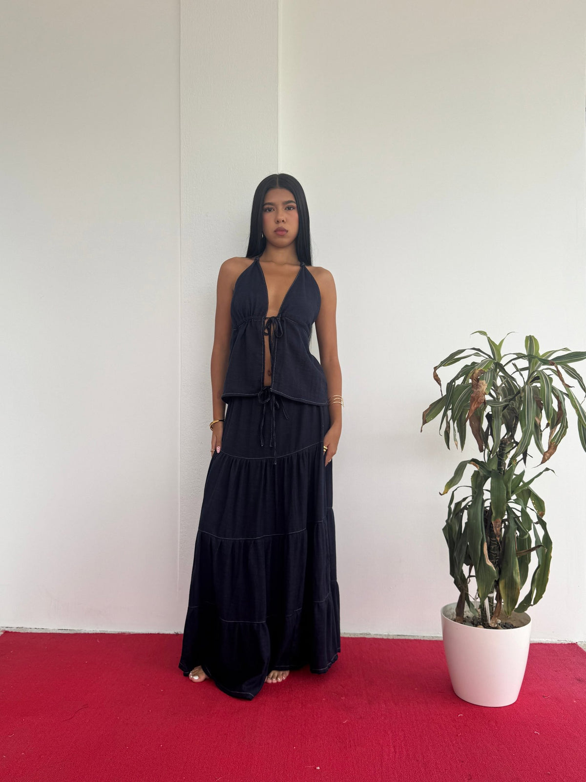 The Linen Prairie Skirt