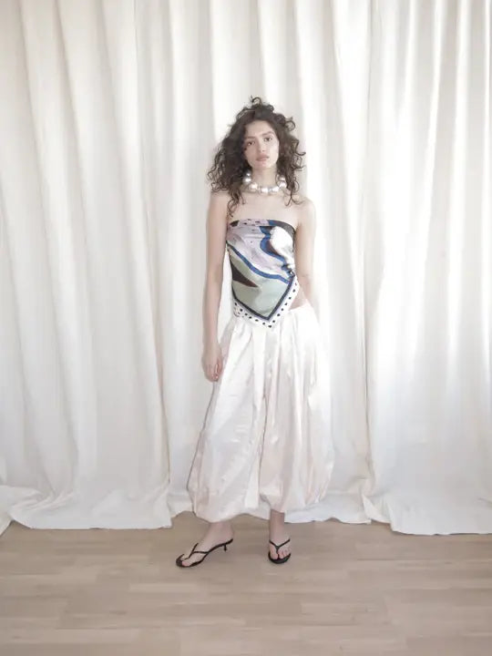 Float Trousers in Powder Pink