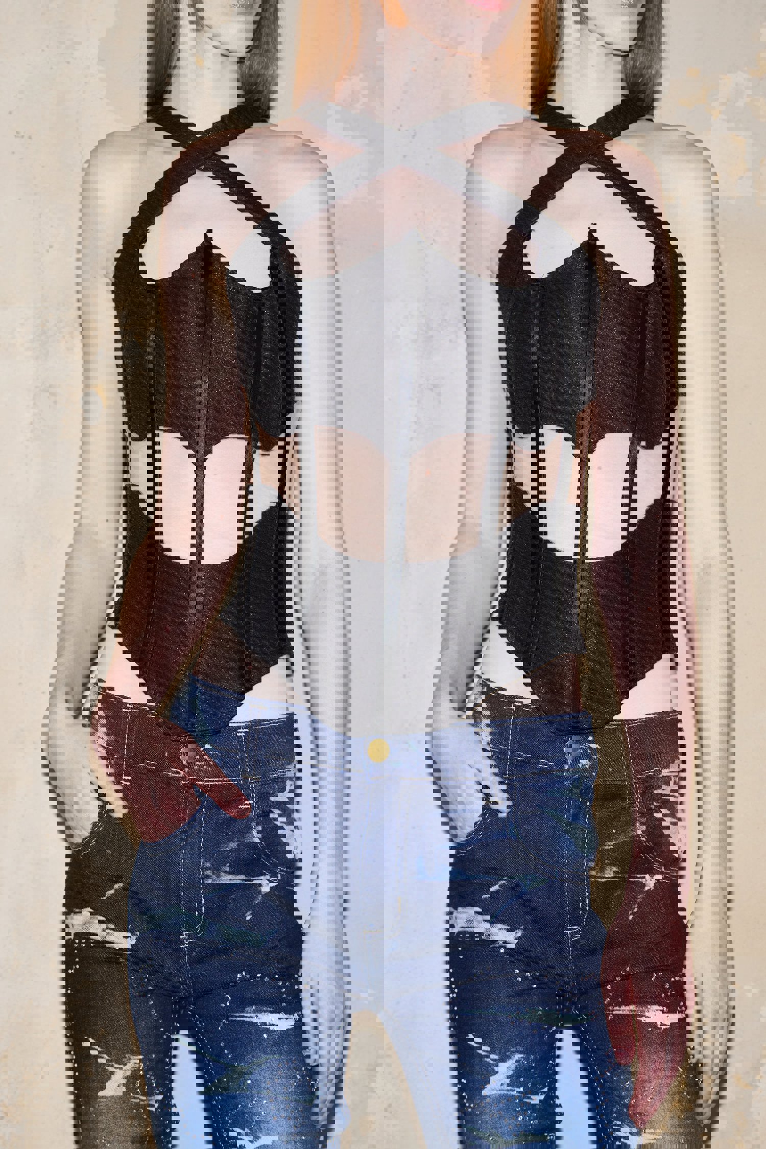 JUNCAL DENIM DARK BLUE