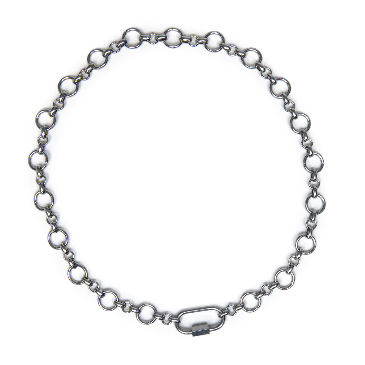 The Simone - Carabiner Chain Necklace