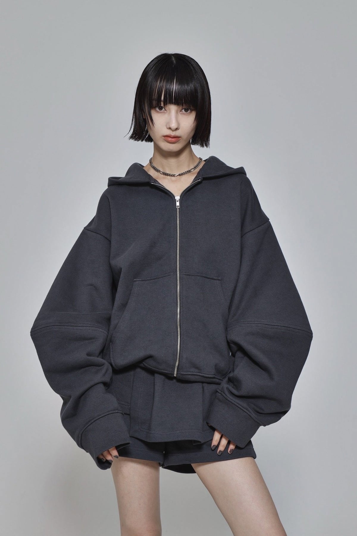Edge forme ZIP hoodie