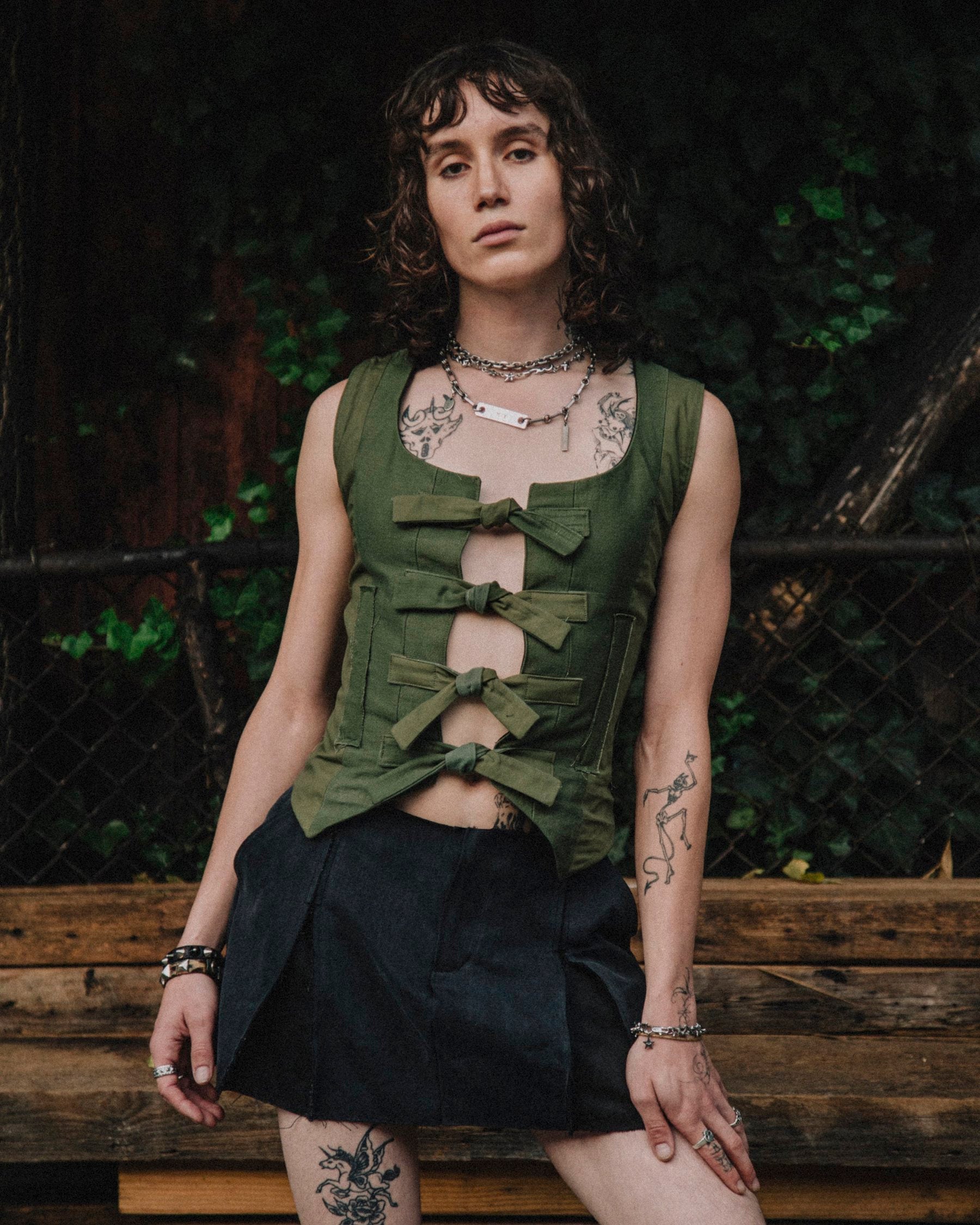 THE MINI PLEAT SKIRT