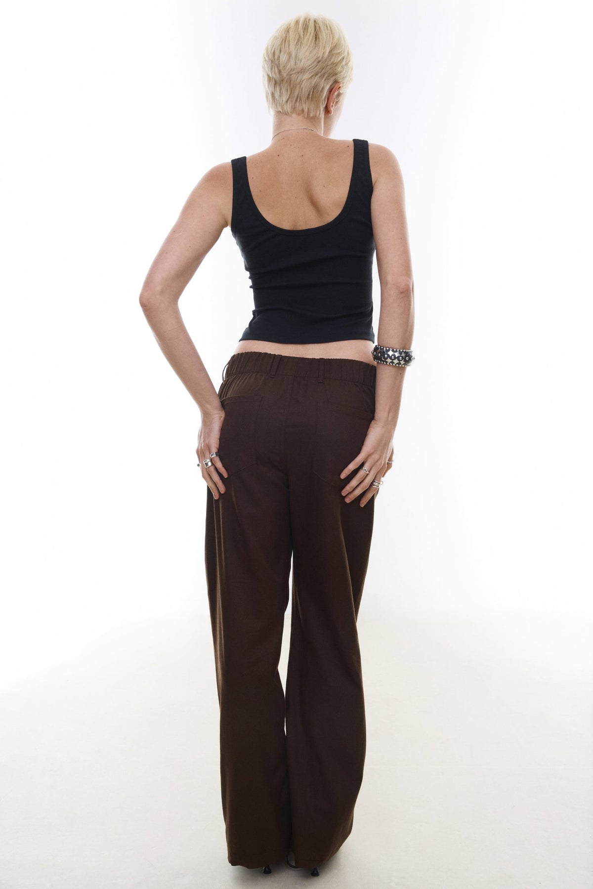 THEA pant - rich brown