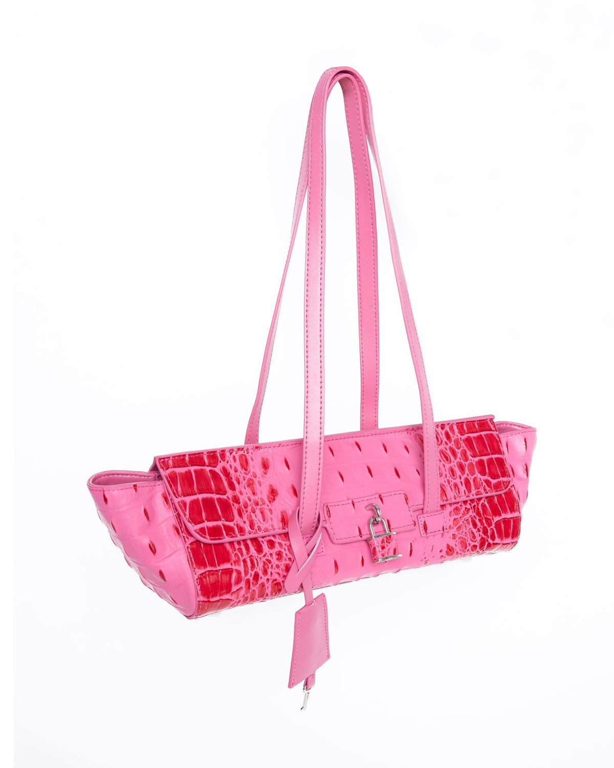Pink Ombre Croc Tokyo Bag