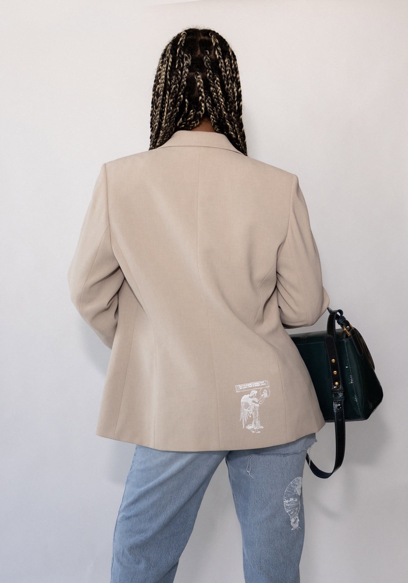 Lincoln Cream Blazer