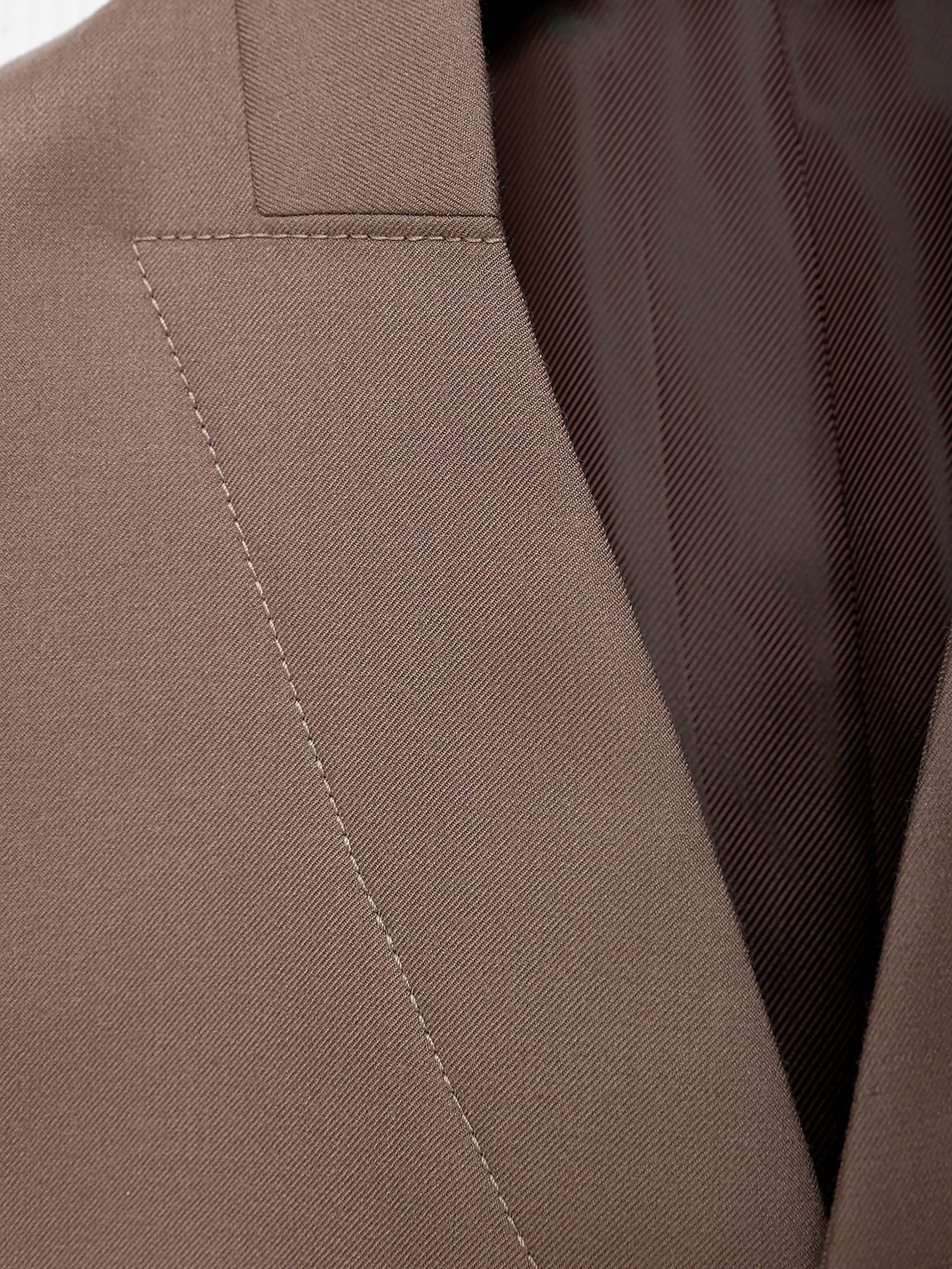 Taupe Experimental Blazer