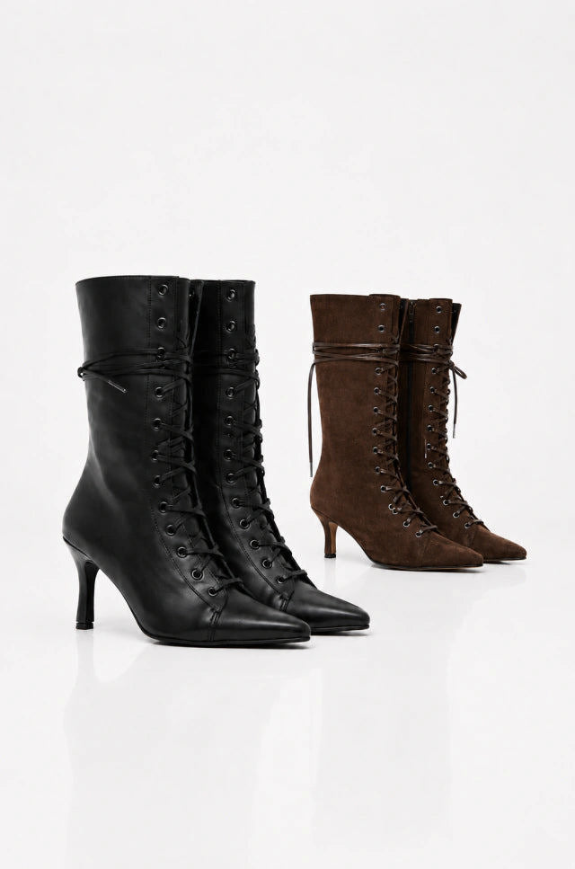 Mercercitas Leather boots