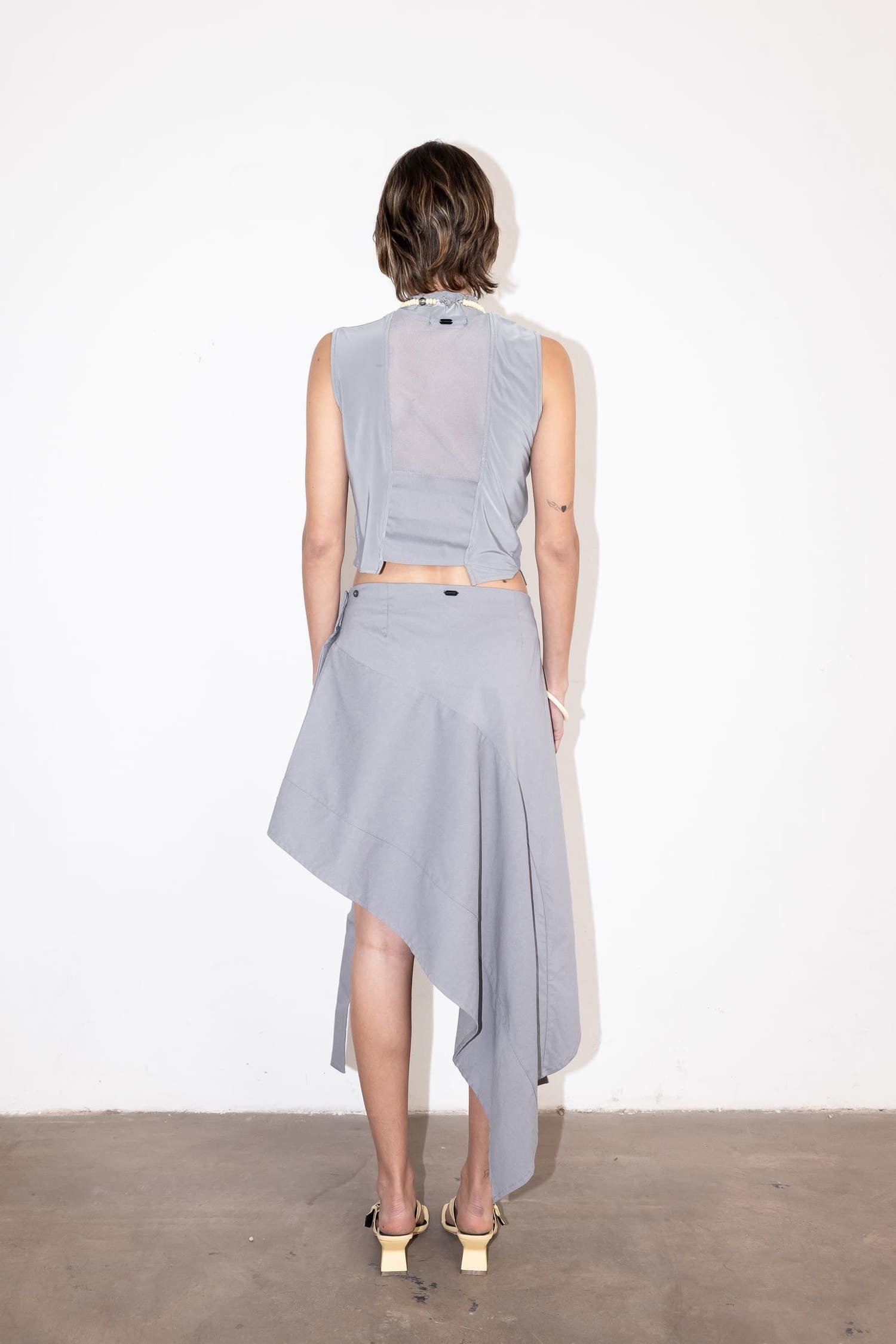 Magnetismo Skirt Grey