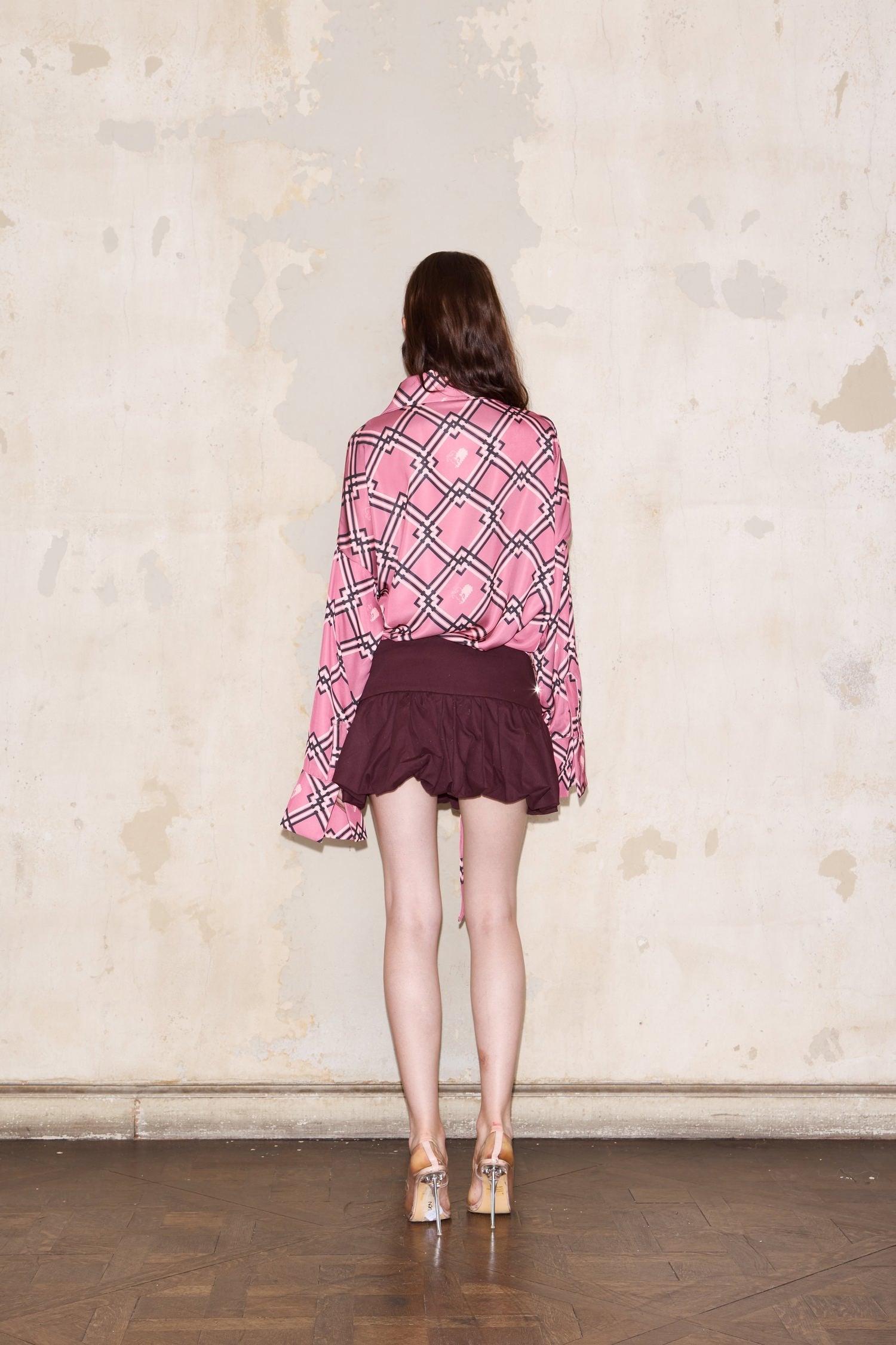 BENCICH BLOUSE PRINT PINK