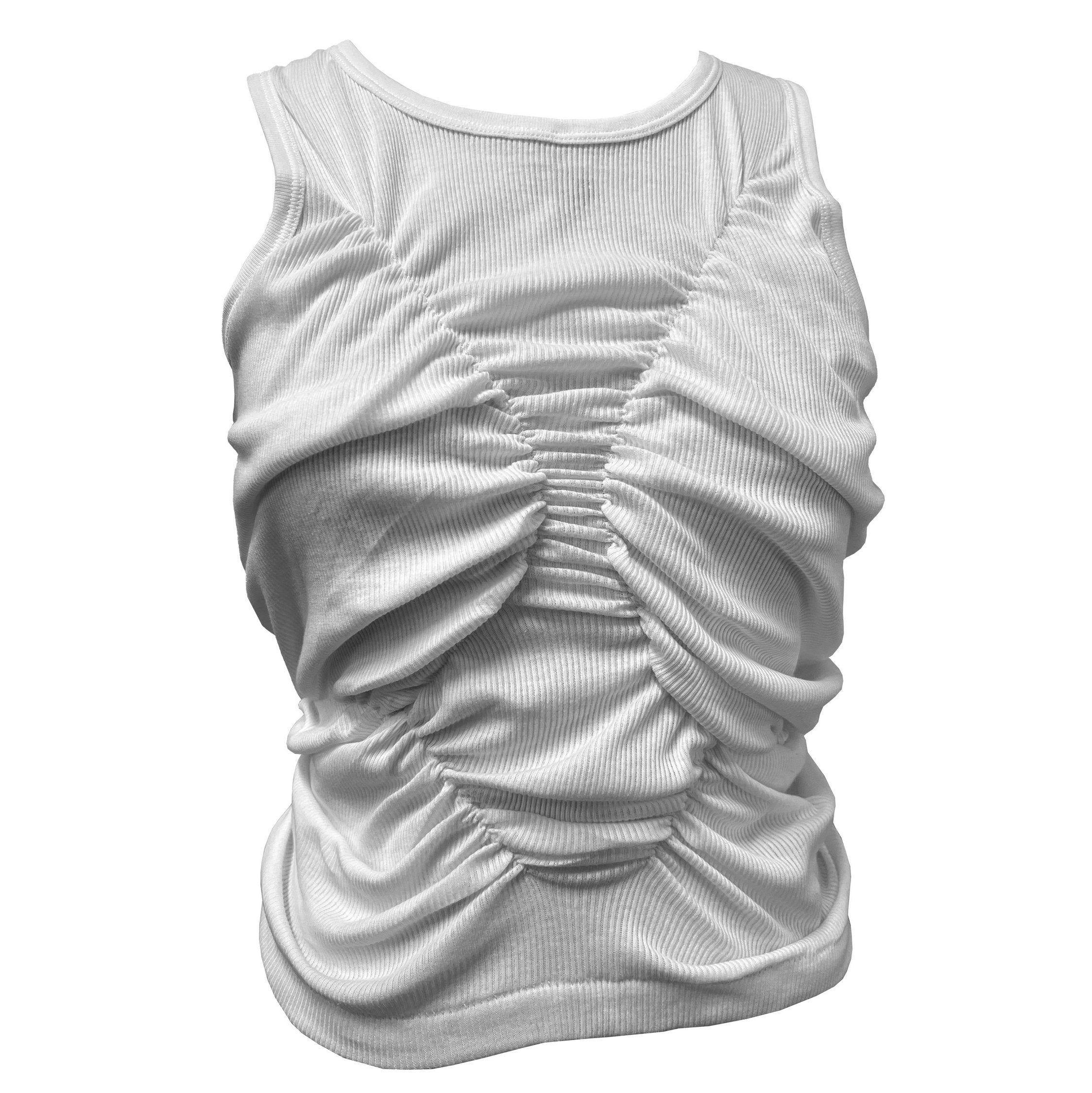 THE CURVE SMOCKED TANK TOP