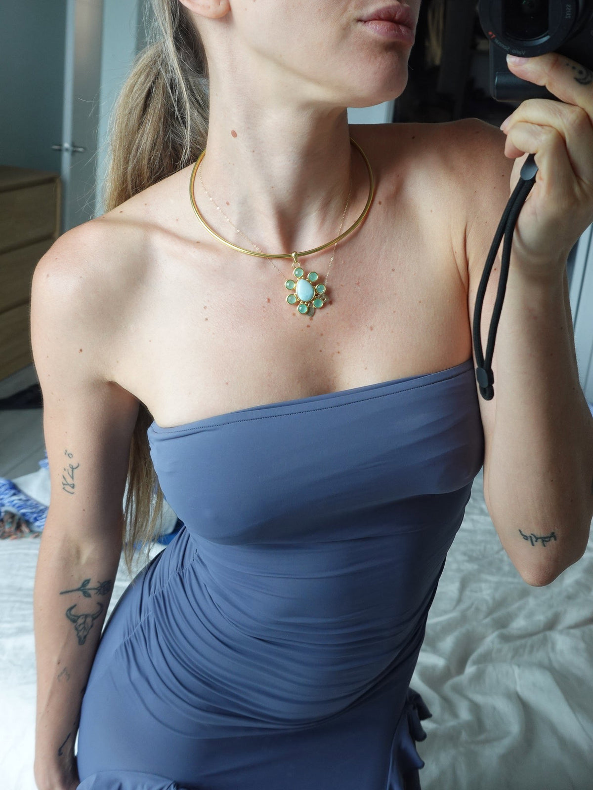 Larimar Choker