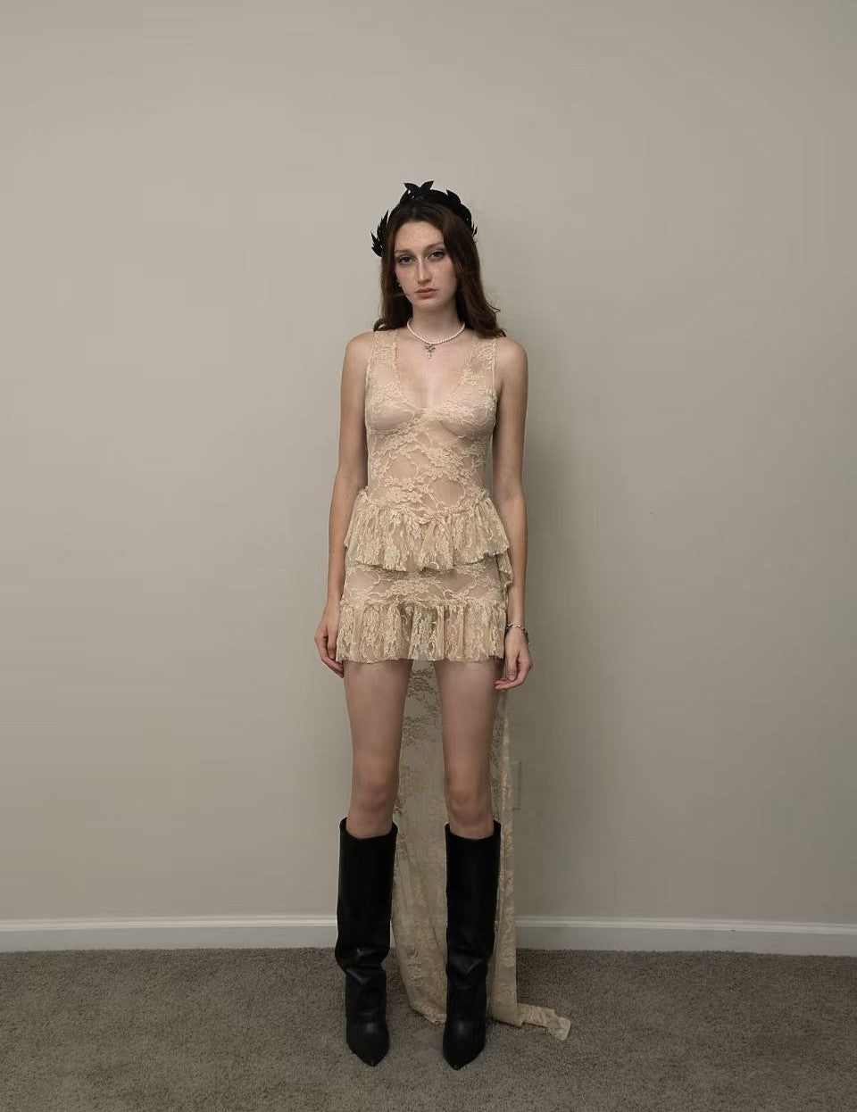 ETERNITY LACE GOWN
