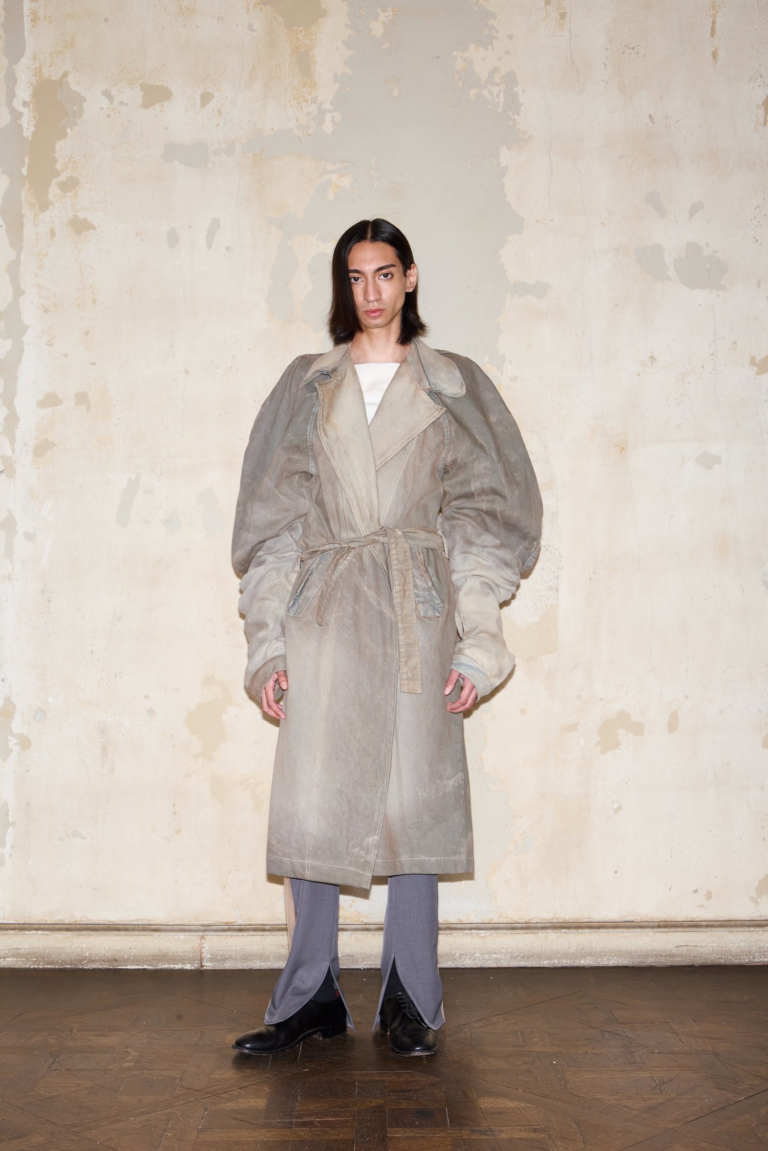 TRENCH TEMPLE OXID GREEN